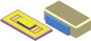 Alumina Island Substrate + Side-Windowed Cap